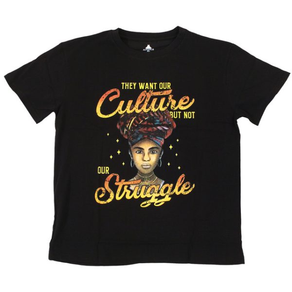 Culture Struggle T-Shirt - Black - Image 2